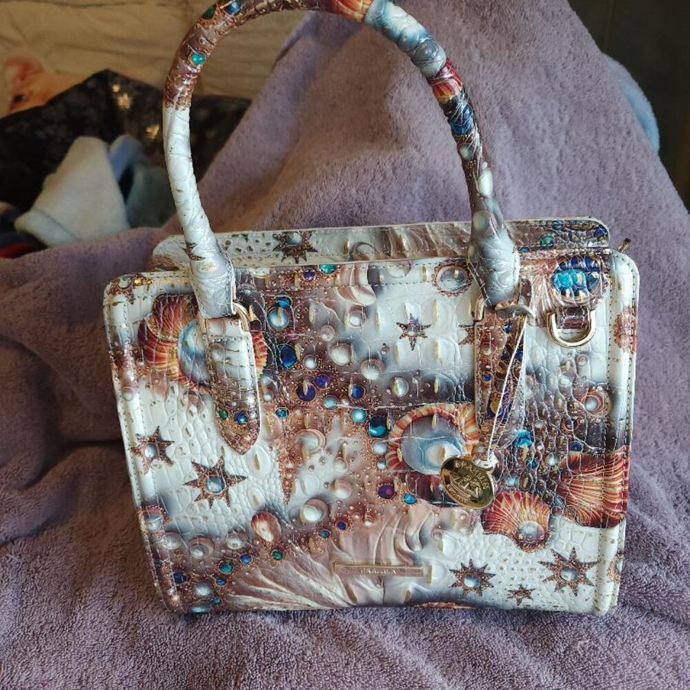 Super Rare Brahmin Sea Jewel Melbourne handbag